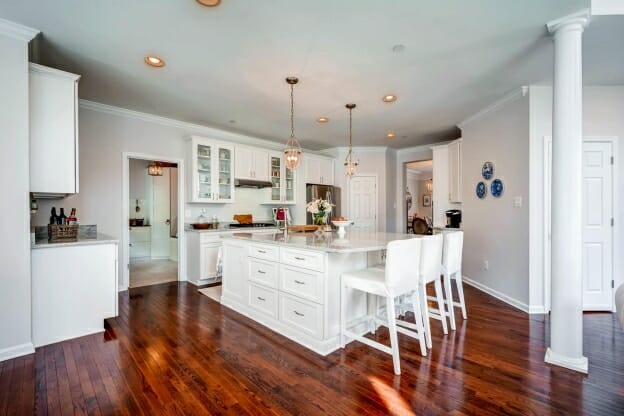 interior custom home kitchen