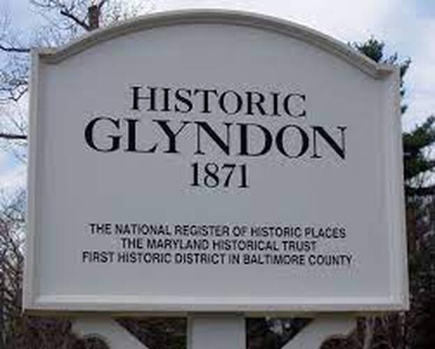 Shamrock Estates Carroll County House for Sale Historic Glyndon sign