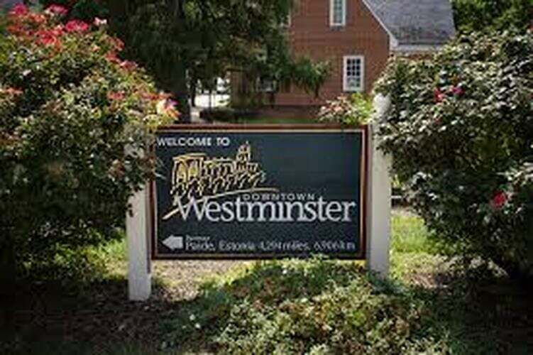 Shamrock Estates Carroll County House for Sale Westminster sign